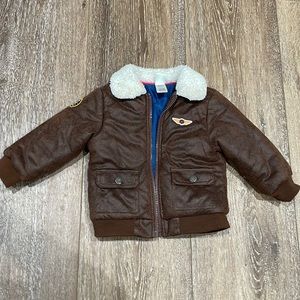 Pilot bomber jacket